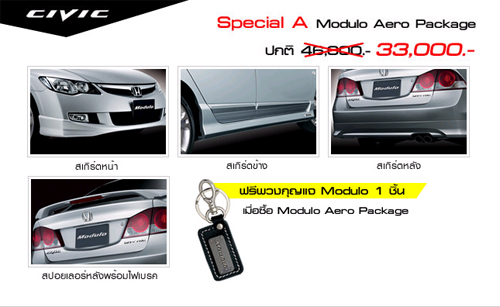 Special A Modulo Aero Package